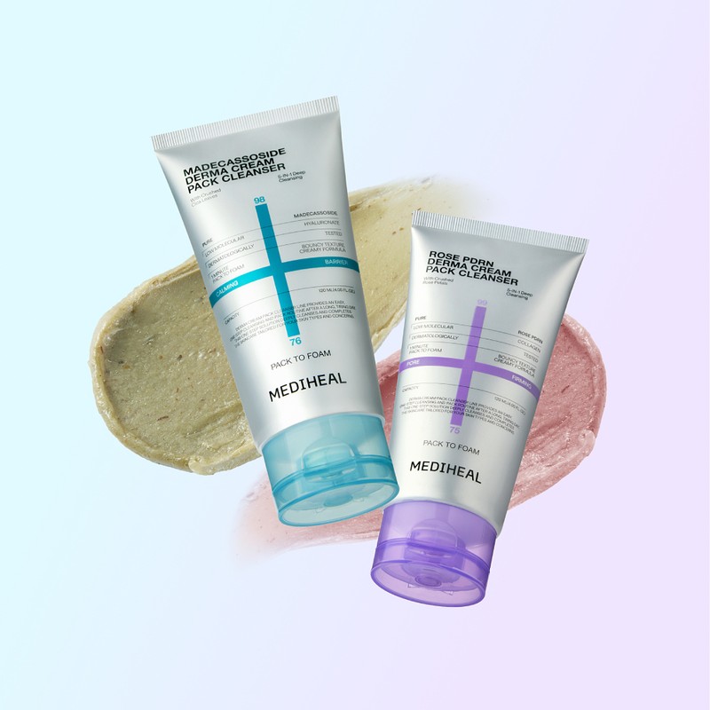 Mediheal Derma Cream Pack Cleanser Madecassoside 50ml / Calming Barrier
