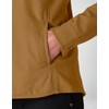 Dickies Women's Hooded Shirt Jacket, Brown Duck, S