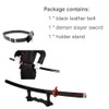 Demon Slayer Sword for Cosplay with Belt Holder Stand, 41