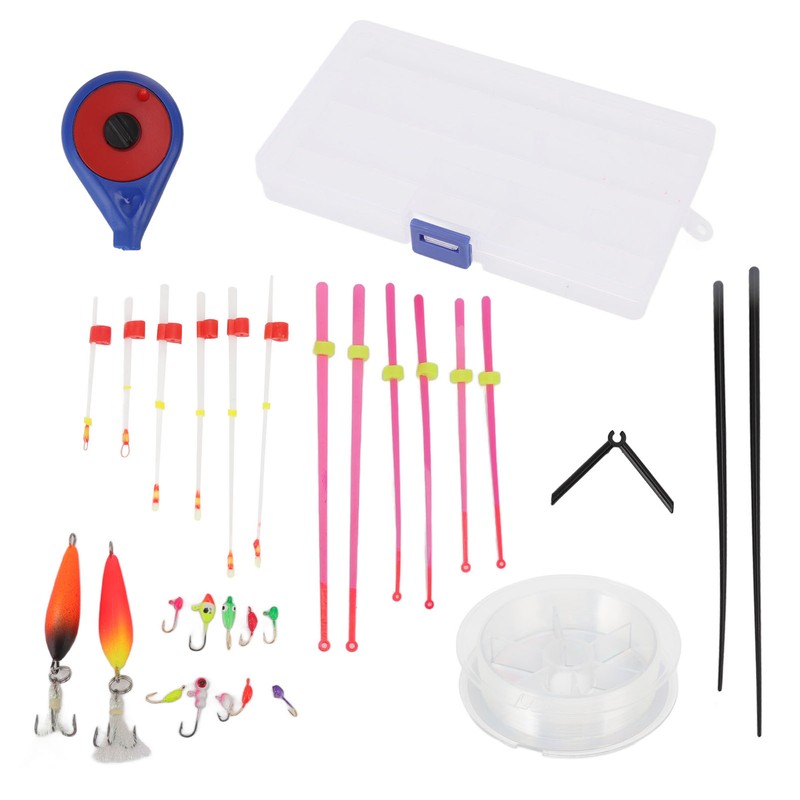 Mini Ice Fishing Rod Reel Combo Portable Ice Fishing Pole
