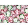FirstChoiceCandy Starlight Mint Hard Candy Disc (2 Pound (Pack of 1), Red White Green Mint)