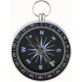 Portable Pocket Compass For Camping Hiking And Riding Flip open Outdoor Survival AID Guide For Boating Orienteering Hiking Scouts And Walking Water prof Slim Ranger Navigation Compass