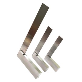 Set of 3 Pcs Precision Try Squares- 3", 4" & 6" for Machinist, Hobbysits