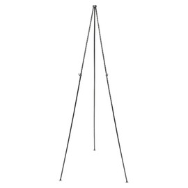 Quartet Easel Stand, Collapsible, Portable Display Stand for Home School Supplies, Home Office Supply Tripod for Posters, Paintings, Art or White Boards, Base 63" Max. Height, Supports 5 lbs. (29E)