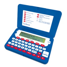 Lexibook, English Dictionary, Pocket electronic dictionary, Definitions, Thesaurus, Grammar functions, Phonetic spellchecker, Word games, 4" screen, Advanced features, Blue, D660EN
