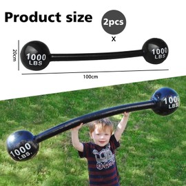 2 Piece Inflatable Dumbbells for Kids, Inflatable Dumbbell, For Party, Sports, Toys, Interactive Props