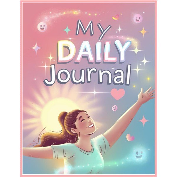 My Daily Journal- Stay Positive Notebook Journal, 90 GSM Natural