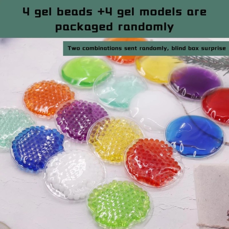 Coldcool Boo Boo Ice Packs 8Pcs Gel Bead Cold Compress