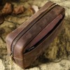 Leather Pencil Case, Large Retro Pencil Case, Multifunctional Pencil Case,