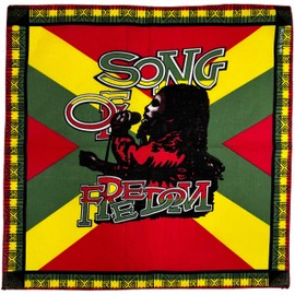 Zac's Alter Ego Song of Freedom Bob Marley Bandana/Face Mask/Wrist Wrap/Neckerchief