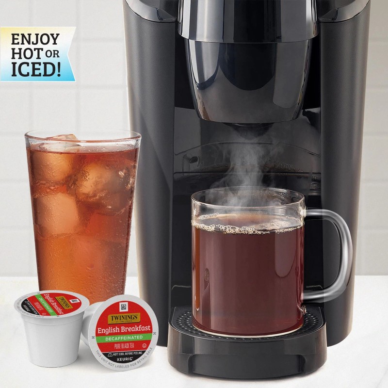 Twinings Decaffeinated English Breakfast Tea K Cup Pods 56 Count