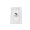 RiteAV - 1 3.5mm Audio-Headphone Jack Port Wall Plate Decorative