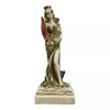 Goddess Fortune Tyche Luck Fortuna Hard Plaster Statue Sculpture 8.65