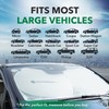 Automend Pro Windshield Sun Shade (Large) - (75 Inches X