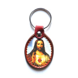 Komonee Christianity Keychain Religious Key Ring Christian Key Chain Catholic Protestant Keyring CK12