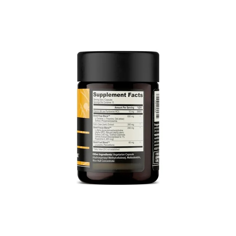Alpha Brain 30 Capsulas Suplemento Memoria Onnit Hecho Usa