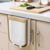 Trade One 60075 Wall-Mounted Trash Can, Folding, 1.7 gal (7