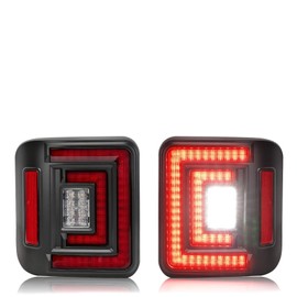 SUPAREE Flush Mount LED Tail Lights fit Jeep Wrangler JL 2018-2025