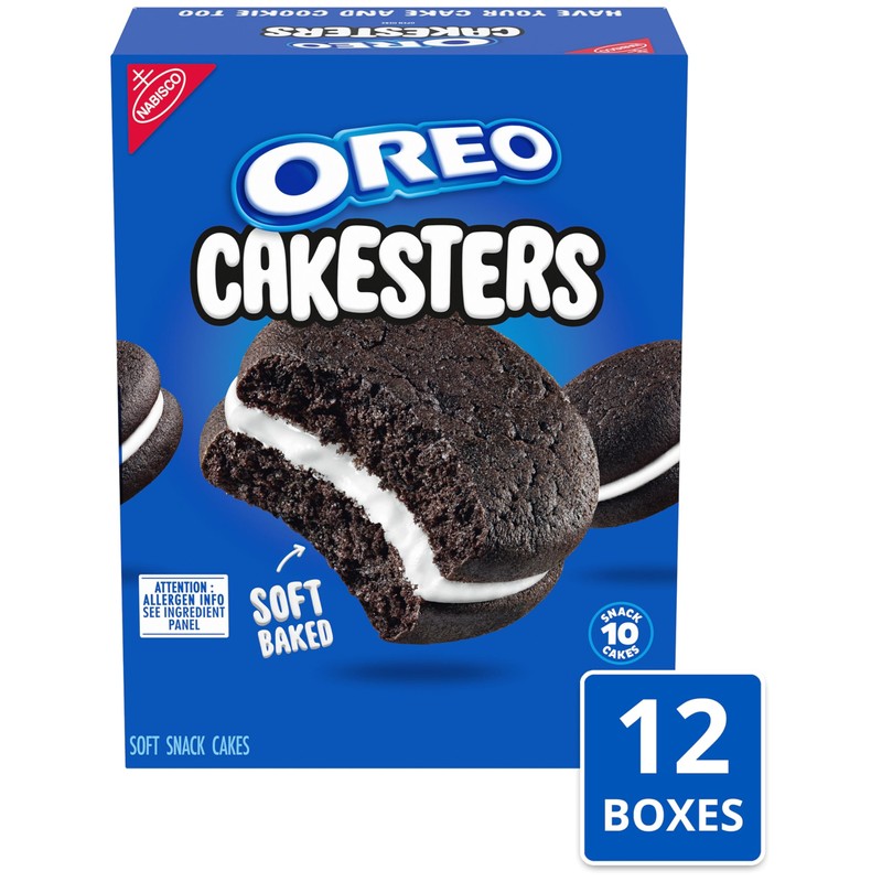 OREO Cakesters Soft Snack Cakes, 12 - 5 Count Packs