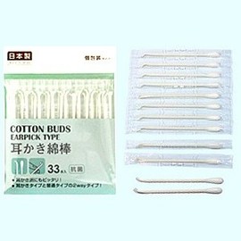 earscoop Cotton Swabs 33 Pieces