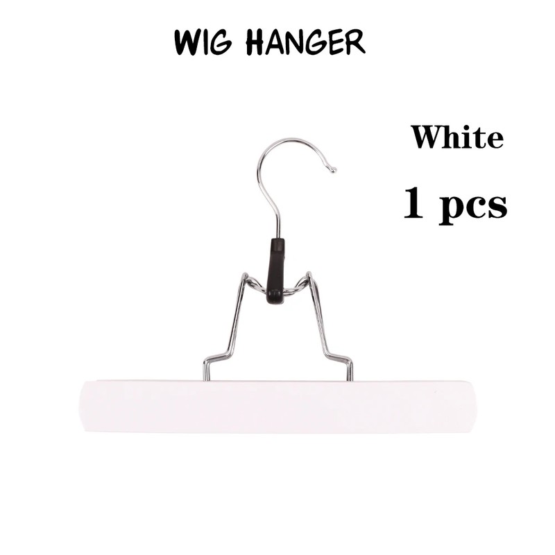 Wig Hanger for Hair Extensions & Wigs – Wooden Storage