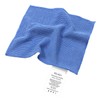 Mcsher Microfiber Cleaning Cloths - 6 Pcak, Blue, 6"x 7"