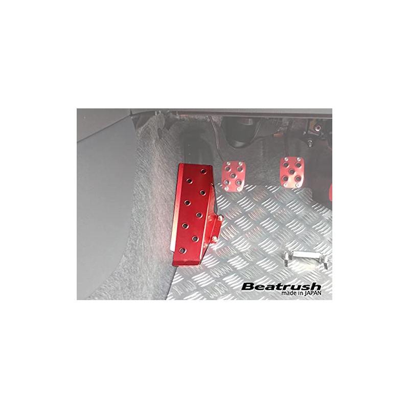 Beatrush Driver Footrest ※ Single Item Cannot Be Installed Red