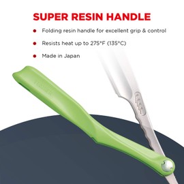 フェザー アーティストクラブ SS レザー ライム
