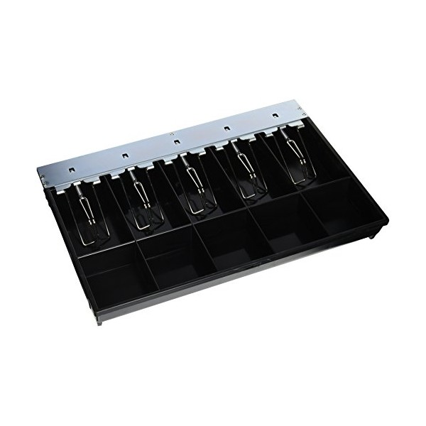 APG VPK-15B-3-BX Cash Drawer Accessory for Vasario 1915 Series, Fixed 5 x 5 Till, Wire Bill Hold-Downs