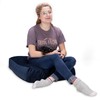 Jaxx Brio Large Décor Floor Pillow/Meditation Yoga Cushion, Plush Microvelvet,