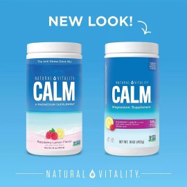 Natural Vitality Calm Suplemento Magnesio 453g Eg C02