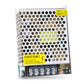 SCOOYUCK AC 110V/220V to DC 12V 5A 60W Universal Regulated Switching Power Supply, Power Supply Voltage Converter, LED Adapter Driver for CCTV, Radio, Camera, LED Strip Lights, 3D Printers and More.