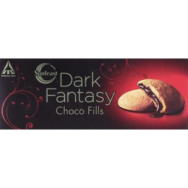 Sunfeast Dark Fantasy Choco Fills Cookie Biscuits, 0.17lb (75g) (Pack Of 10)