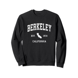 Berkeley California CA Vintage Athletic Sports Design Sweatshirt