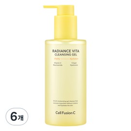 Cellfusionc Radiance Vita Cleansing Gel, 6 pieces, 200ml / 셀퓨전씨 래디언스 비타 클렌징 젤, 6개, 200ml
