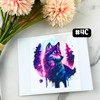 UV DTF DECALS, 4" height, Cup Decals, Cup Stickers, Cup