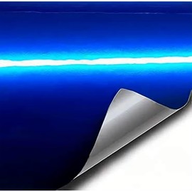 VViViD Dark Blue Liquid Metal Air-Release Adhesive Vinyl Pinstripe Tape Roll (1 Inch x 20ft)