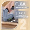 WORKPRO Electric Staple Gun, 2-in-1 Brad Nailer Electric with 2000PCS
