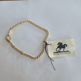 Unbranded 11 3/4" Pocket Watch Chain Gold In Color Silver Sage Desings