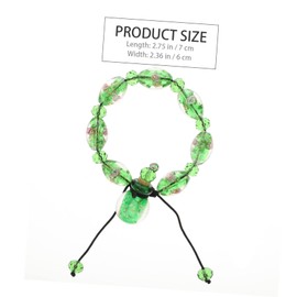 OHPHCALL Essential Oil Aromatherapy Bracelet Crystal Glass Charm Jewelry for Diffusing Stylish Design for Women