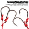 THKFISH 3pcs Rubber Jig Bass Lure Bass Jig Bass Saltwater
