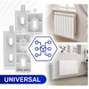 Aluminium Radiator Brackets 90 x 32 mm Made of High-Strength