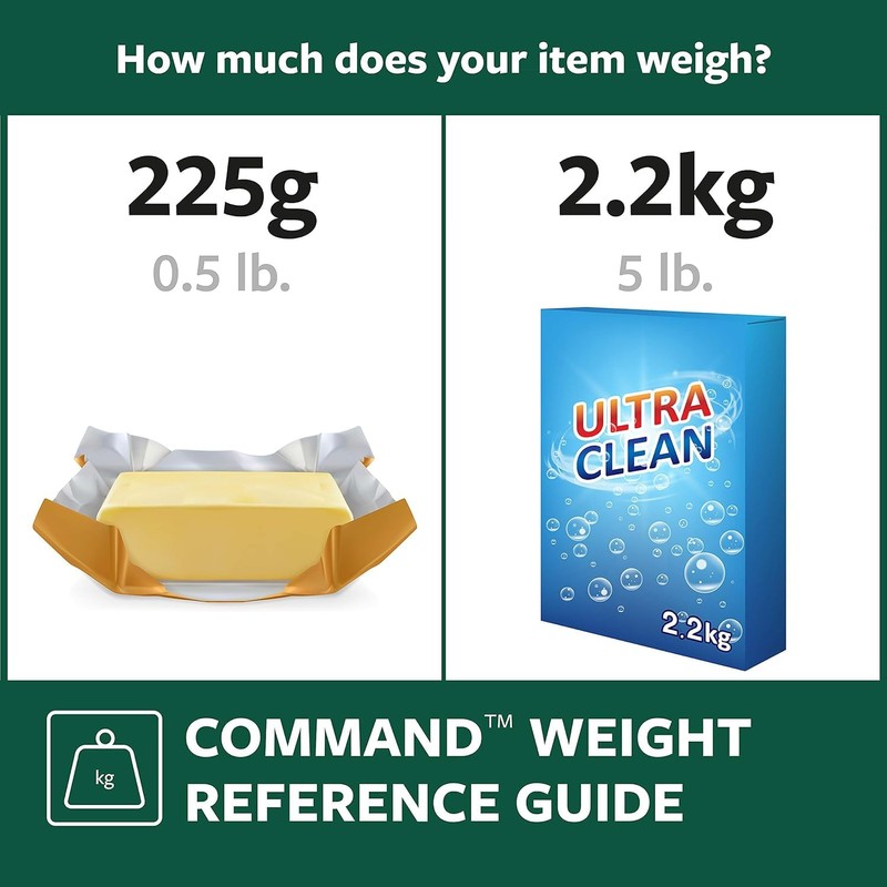 Command Outdoor Metal Hook, 1 Hook, 2 Strips, Water-Resistant Strips