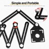 Aweohtle Angle Template, Tile Tool Template Tool Multi Protractor 12
