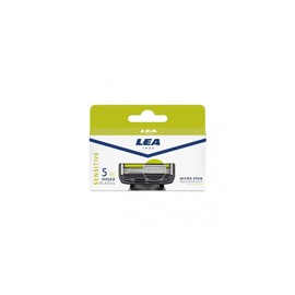 Lea Replacement Razor Blade Male Sensitive 5 Blades - 4 pcs.