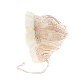 Cute Baby Girls Kids Infants Childrens Newborn Christening Baptism Occasion Embroidered Brim Bonnet Beanie Bucket Summer Occasion Sun Protection Hat Newborn to 6 Months (Dusty Pink Polka Dot Trim)