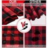 Fayavoo Christmas Tablecloth Round, Buffalo Plaid Tablecloth 70 x 70