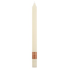 Root Candles Unscented Arista Timberline 12-Inch Dinner Candles, 12-Count, Ivory