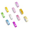 CGLRybO 10 Rolls Glitter Washi Tape Set, Colour Masking Tape,