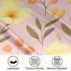 Satin Pillowcase Yellow Flowers Satin Pillow case for Hair and